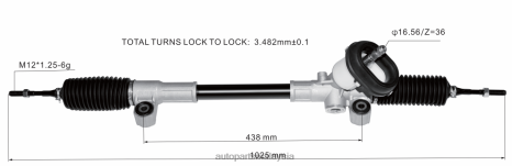 Bahagian Kereta Axia Z40L2810 rak stereng kuasa 48001-4la0b 48001-8ga1a 48001-4la1b DAIHATSU