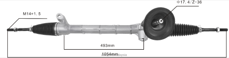 Bahagian Kereta Axia Z40L2540 rak stereng kuasa 51336-s04-001 53400-t9a-003 HONDA