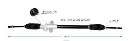 Bahagian Kereta Bezza Z40L2729 rak stereng kuasa 56500-2k000 565002k001 HYUNDAI/KIA