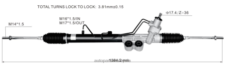 Bahagian Kereta Prasekolah Z40L2608 rak stereng kuasa 8-97946131-0 ISUZU