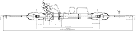 Motorcycle Spare Parts Supplier Malaysia Z40L2644 rak stereng kuasa ga2a-32-110n MAZDA