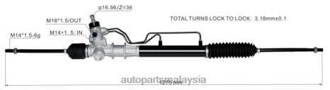 Bahagian-Bahagian Auto Z40L2562 rak stereng kuasa mr319766 MITSUBISHI