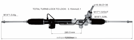 Bahagian Kereta Bezza Z40L2559 rak stereng kuasa 4410a259 MITSUBISHI