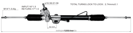 Bahagian Kereta Prasekolah Z40L2548 rak stereng kuasa mr961357 4410a323 MITSUBISHI