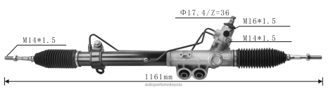 Alat Ganti Motosikal Z40L2566 rak stereng kuasa 49001-4kd0a 49001-4kd1a NISSAN