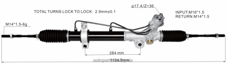 Alat Ganti Motosikal Z40L2596 rak stereng kuasa 49001-9y200 NISSAN