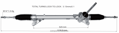 Bahagian-Bahagian Auto Z40L2572 rak stereng kuasa 48001-4eh0b 48001-4eh0a NISSAN