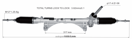 Bahagian Kereta Bezza Z40L2599 rak stereng kuasa 48001-3lt0a 48001-jx00a 48001-jx00b 48001-jx00c NISSAN