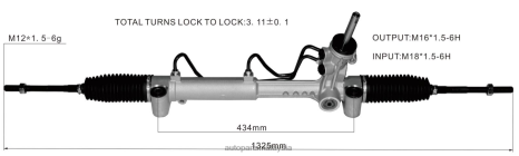 Bahagian Kereta Axia Z40L2780 rak stereng kuasa 93179549 7831985179 13292547 OPEL