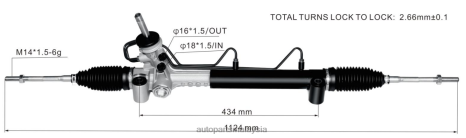 Bahagian Kereta Bezza Z40L2779 rak stereng kuasa 5900252 93303426 OPEL