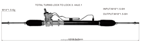 Motorcycle Spare Parts Supplier Malaysia Z40L2804 rak stereng kuasa 7700433725 RENAULT