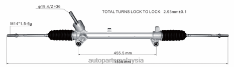 Bahagian-Bahagian Auto Z40L2832 rak stereng kuasa 7069974366 ROEWE