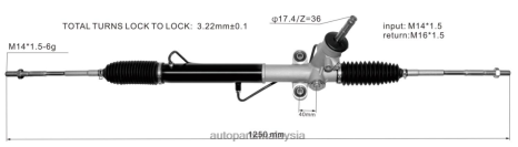 Alat Ganti Motosikal Near Me Z40L2815 rak stereng kuasa 34110sc011 SUBARU