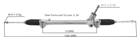 Bahagian Kereta Bezza Z40L2619 rak stereng kuasa 48500-73r00-000 SUZUKI