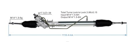 Motorcycle Spare Parts Supplier Malaysia Z40L2614 rak stereng kuasa 48580-65d51 SUZUKI