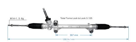 Motorcycle Spare Parts Supplier Malaysia Z40L2624 rak stereng kuasa 48500-52s00 SUZUKI