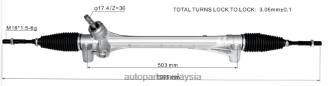 Alat Ganti Motosikal Z40L2466 rak stereng kuasa 45510-0f060 45510-0f070 45510-0f010 45510-0f020 45510-0f050 45510-0f061 TOYOTA