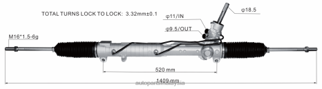 Alat Ganti Motosikal Near Me Z40L2835 rak stereng kuasa lr005939 LAND ROVER