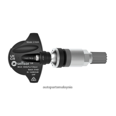 abarth oe penggantian sensor tpms - oe p/n bhb637140 freq 433mhz Bahagian Kereta Prasekolah 262Z4X1466 batang injap logam - perak