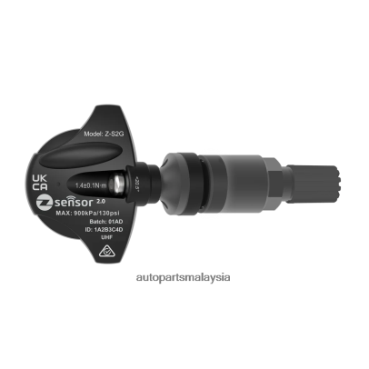 jaguar oe penggantian sensor tpms - oe p/n lr086928, fw931a159ab freq 433mhz Bahagian Kereta Bezza 262Z4X2387 batang injap logam - kelabu gelap